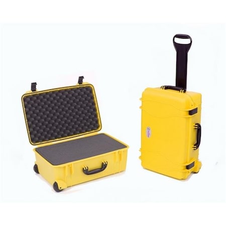 Seahorse Seahorse 920 Wheeled Case with Foam- Yellow 920FYL